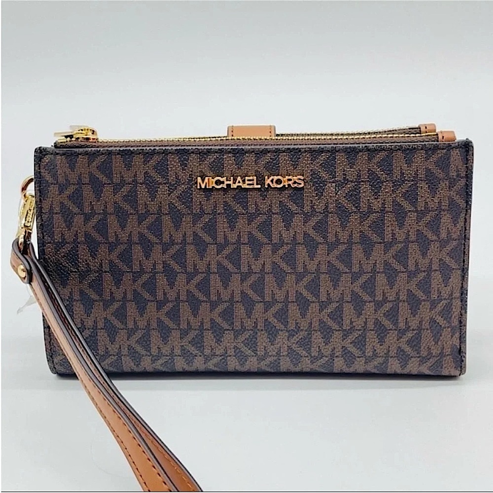 Michael Kors Jet Set Travel Double Zip Wristlet